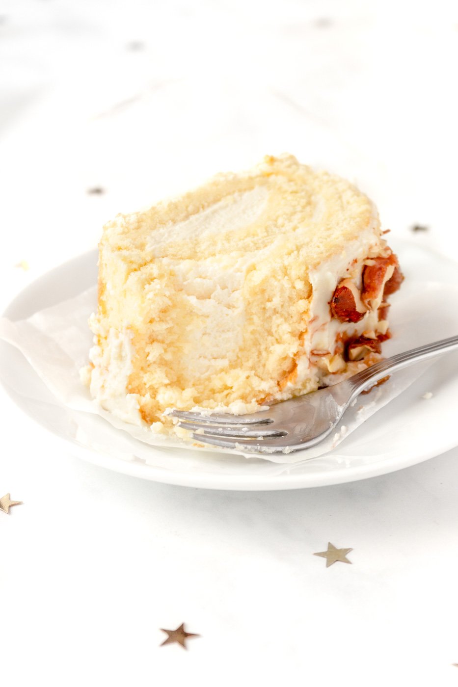 Honey Vanilla Swiss Roll Recipe