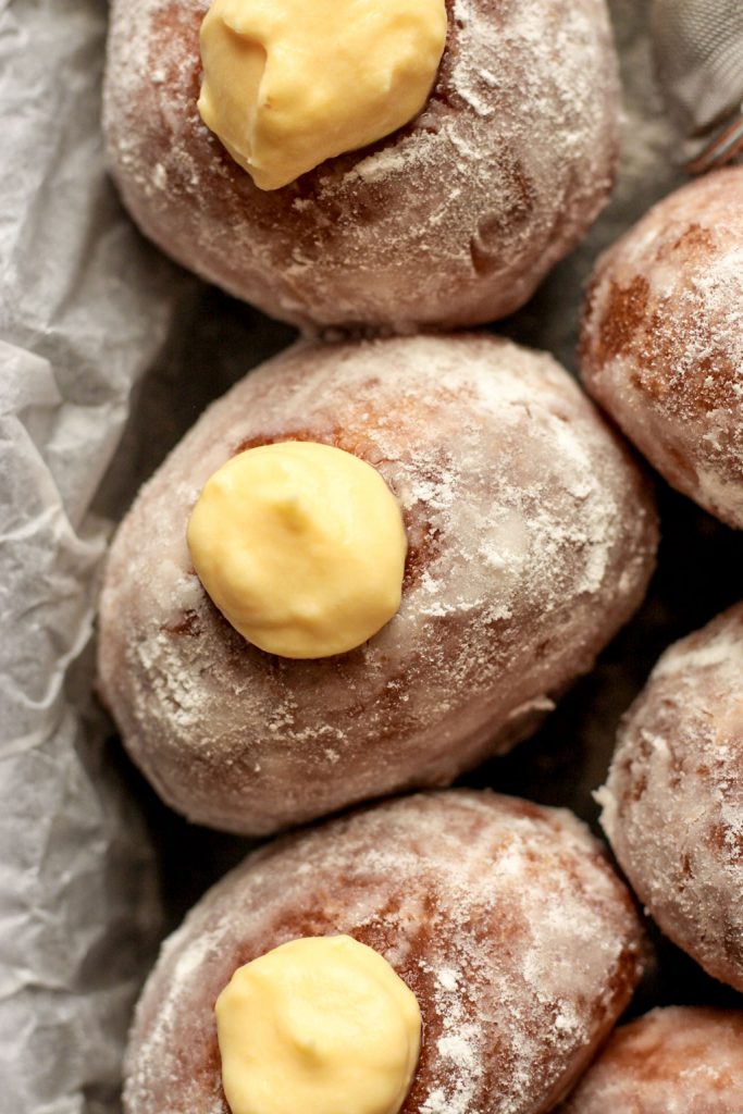 bavarian cream donut