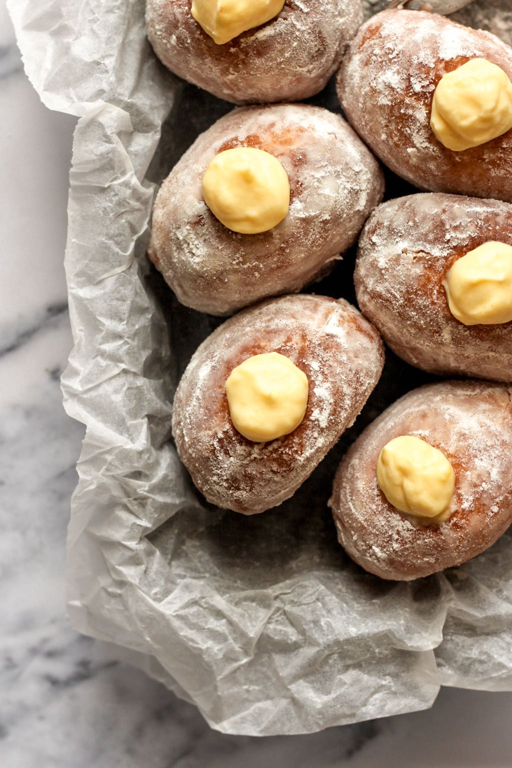 bavarian cream donut