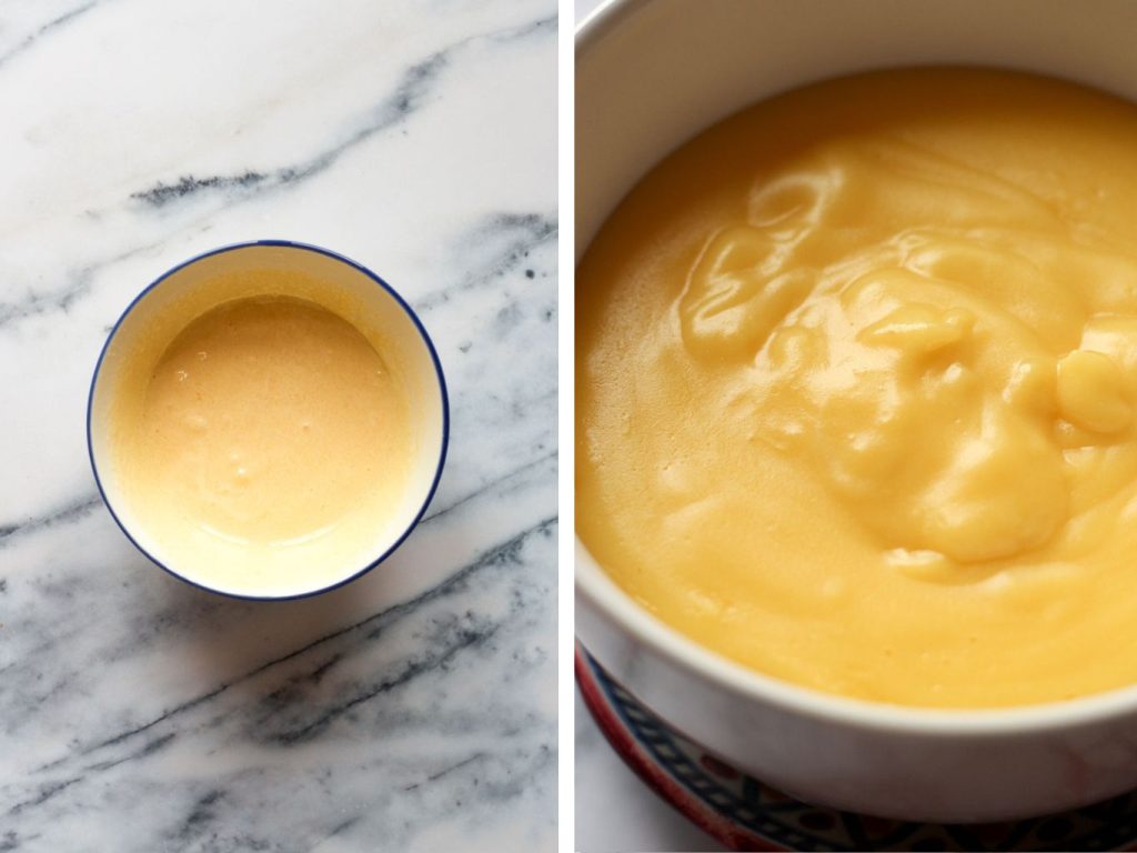 how to make custard