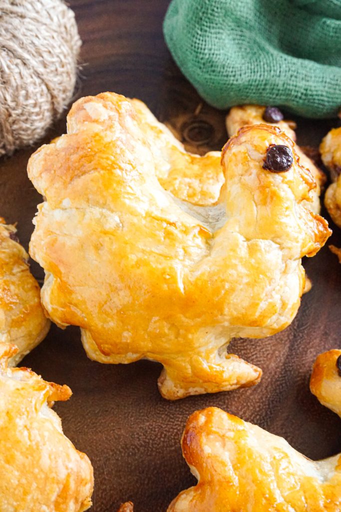 turkey puff pastries
