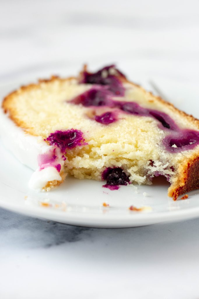 blueberry and lemon pound cake recipe