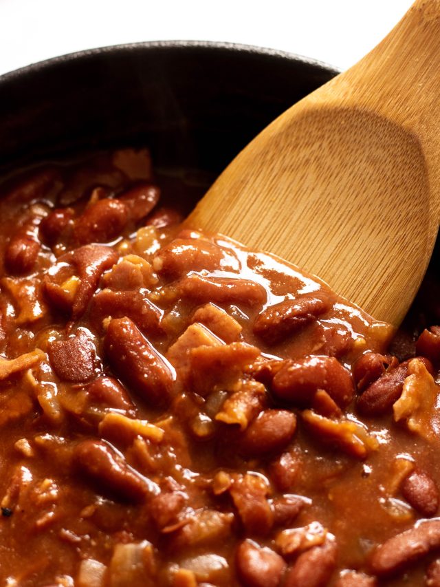 homemade baked beans