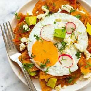 chilaquiles rojos