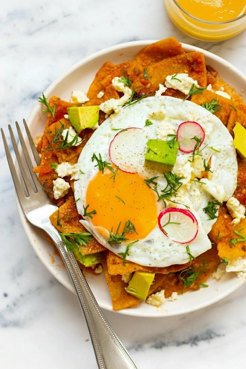 chilaquiles rojos