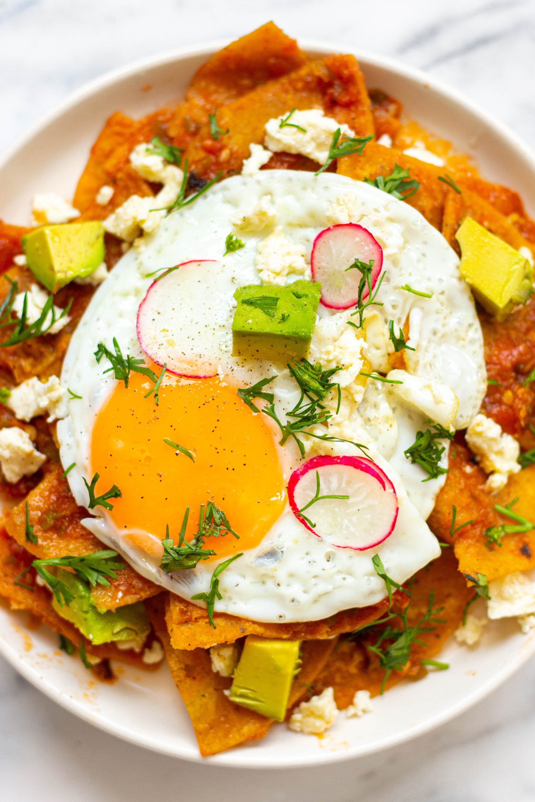 red chilaquiles recipe