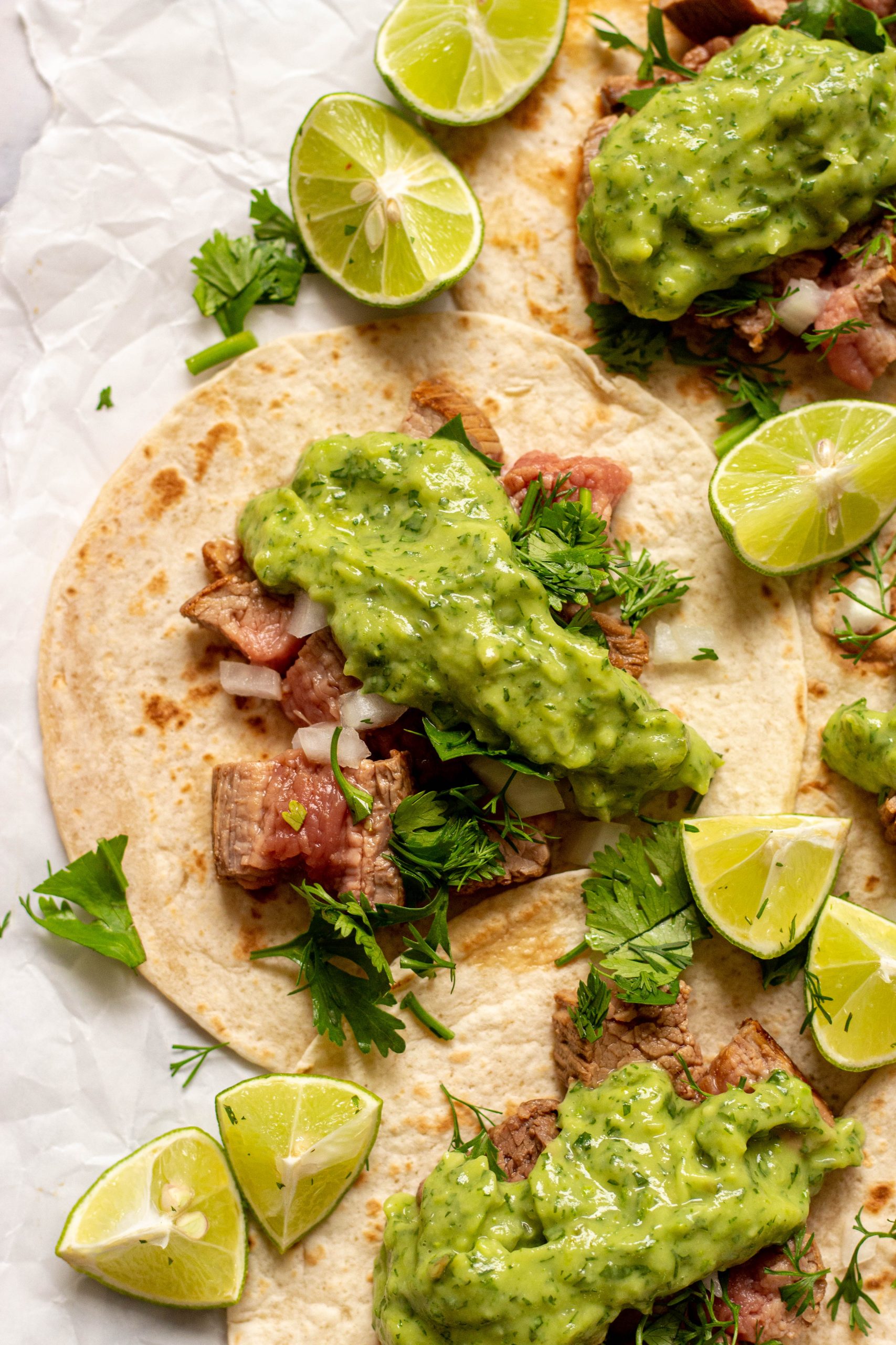 tacos de arrachera recipe