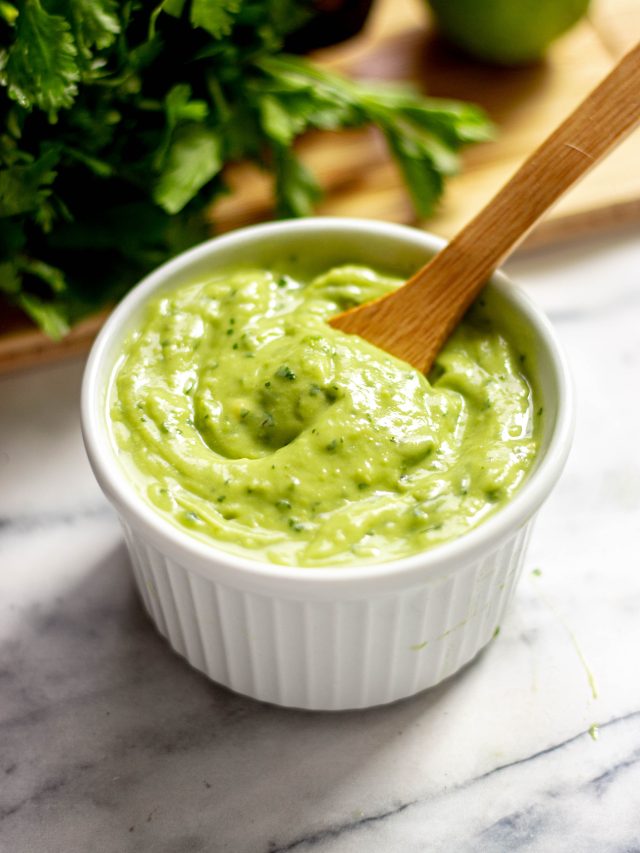 avocado cream recipe