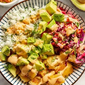 baja fish taco bowl recipe