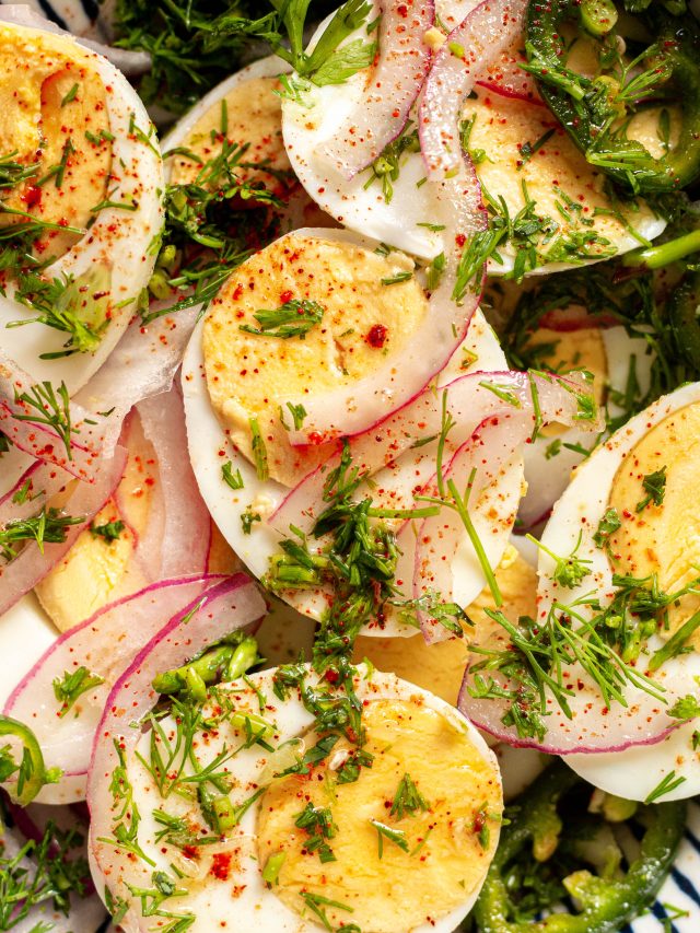 mexican marinated eggs