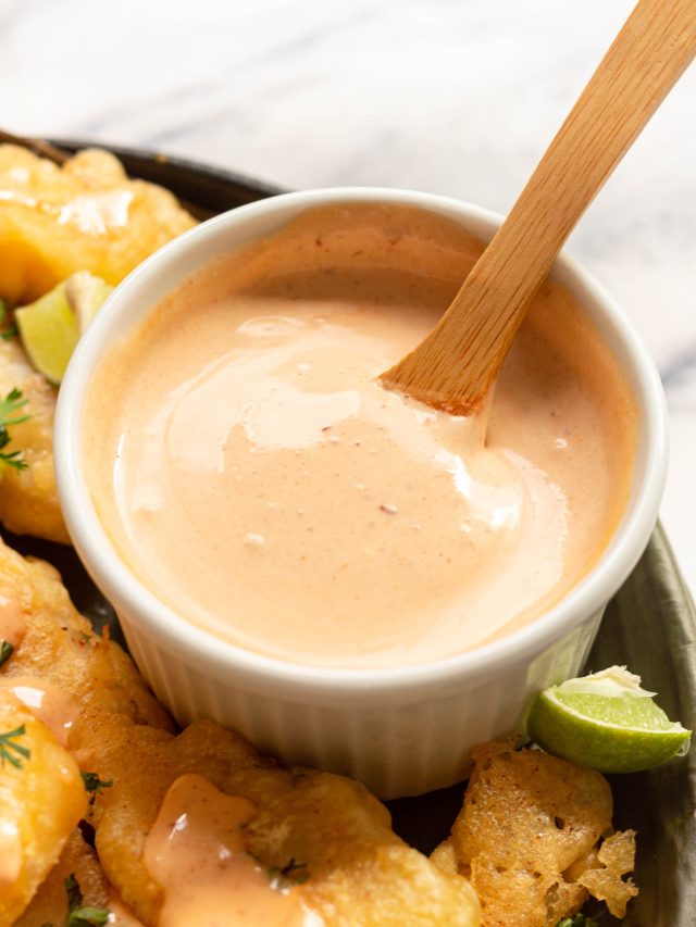 sauce recipe for fish tacos