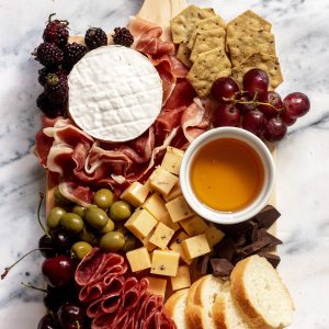 charcuterie board for two