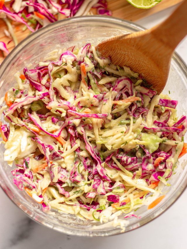 coleslaw with sour cream