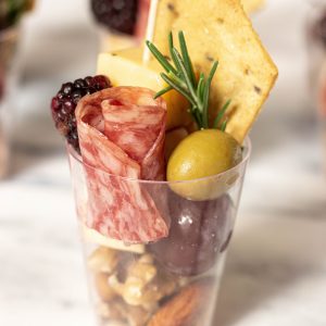 mini charcuterie cups