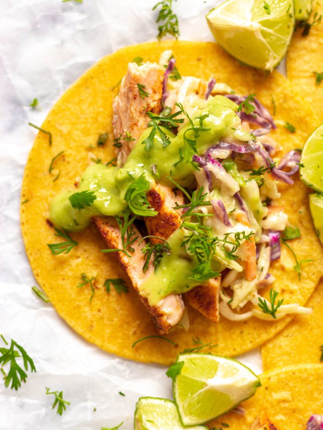 salmon fish tacos recipe