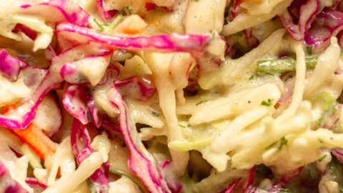 sour cream slaw dressing Easy Classic Coleslaw