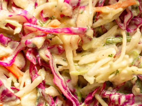 coleslaw dressing using sour cream Creamy Southern Coleslaw Recipe
