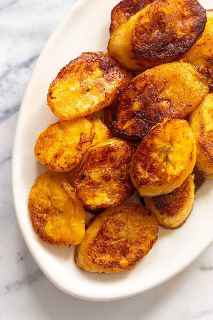Sweet Fried Plantains — Damn, Spicy!
