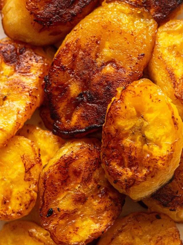 sweet fried plantains recipe