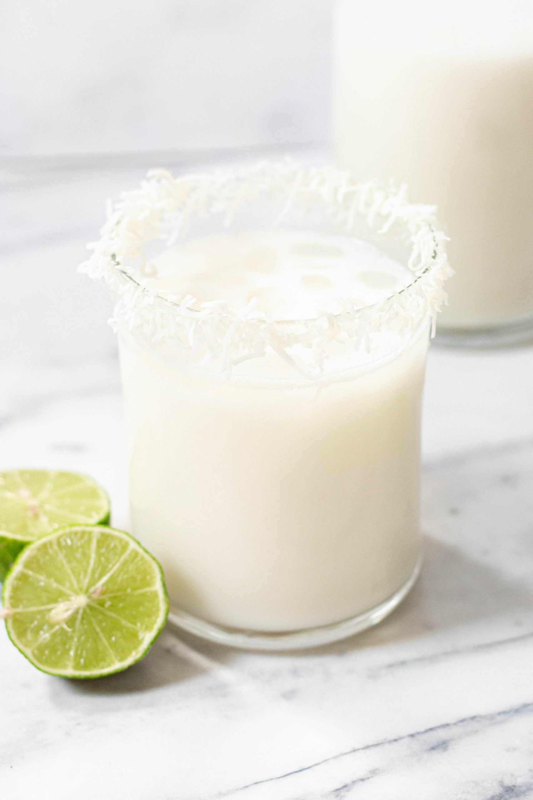 colombian coconut lemonade
